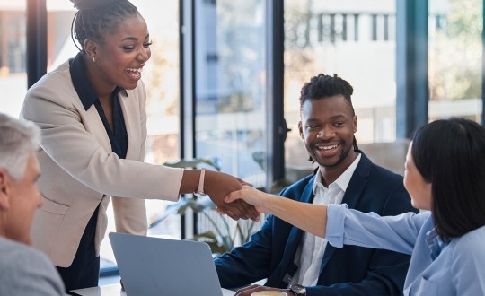 YRH Team Handshake